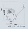 248 kg Ammann APR 3520 HONDA